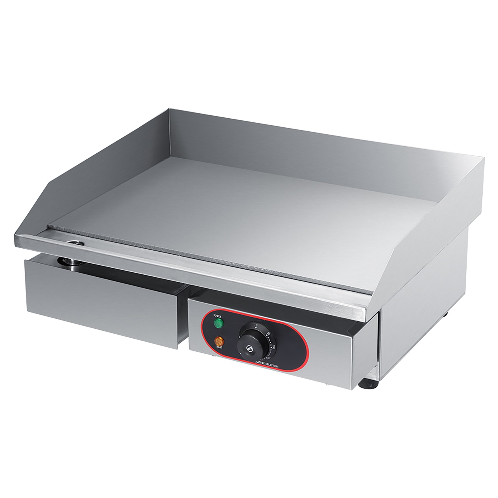 Stainless Steel Electric Griddle Countertop Hot Plate Commercial BBQ Grill UT