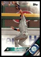 2016 Topps Franklin Gutierrez Seattle Mariners #555