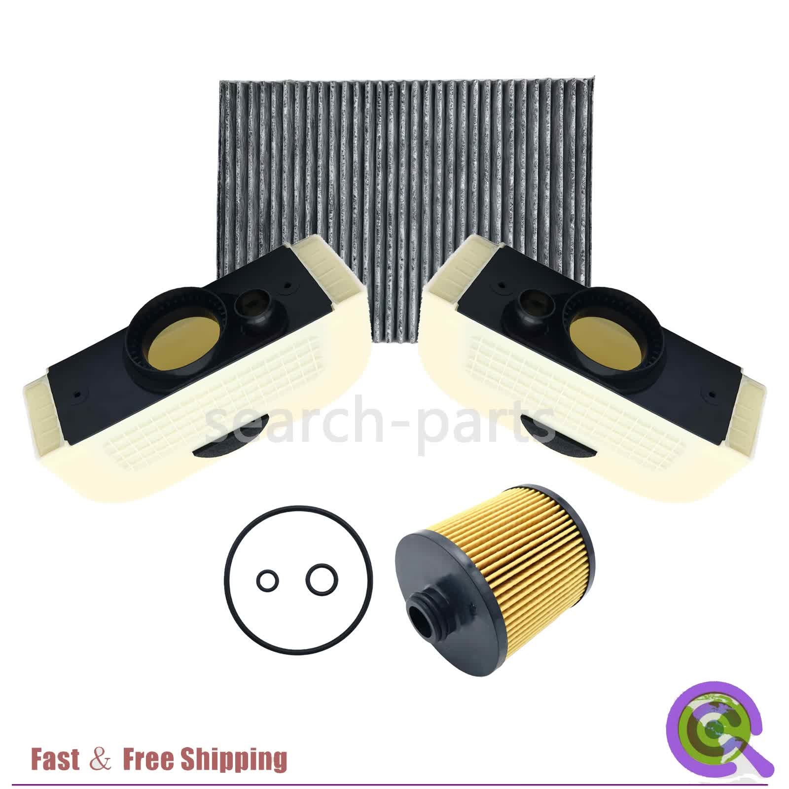 Oil Filter+AC Filter+Air Filter Set For Bentley Bentayga W12 2017-2023