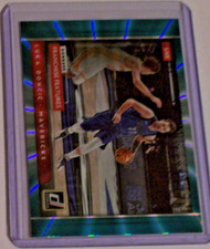 2021-22 Donruss Holo Teal Laser Franchise Features Insert Parallel Luka Doncic