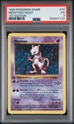 1999 POKEMON BASE SET 1ST EDITION #10 MEWTWO-HOLO PSA 3
