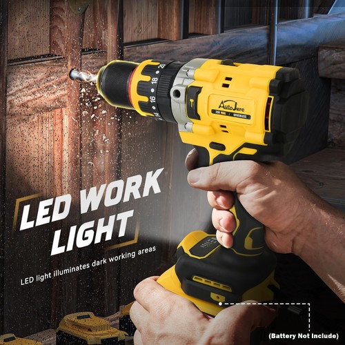 For DEWALT DCB205 20V Brushless Cordless 1/2in. Hammer Drill/Driver - Tool Only - Picture 10 of 12