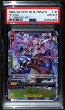 One Piece Perona Alternate Art OP14-111 PSA 10