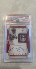 2022 Panini National Treasures - Leonard Fournette Platinum 1/1 Pop One PSA 9!!