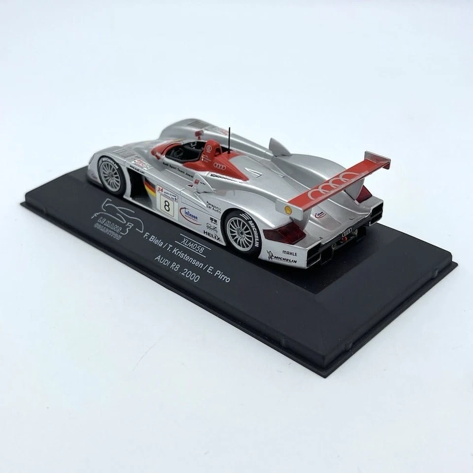 ONYX AUDI R8 WINNER 24H DU MANS 2000 ART. XLM058 DIE-CAST 1:43 - Immagine 3 di 3