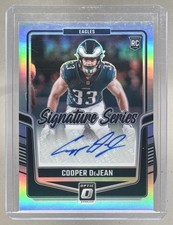 Cooper DeJean 2024 Panini Donruss Optic #SSH-CDN Holo Signature Series RC Auto