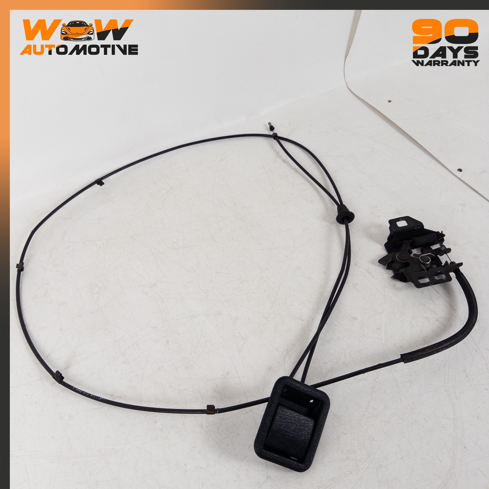 98-13 CHEVROLET CORVETTE C5 FRONT HOOD LOCK LATCH PAIR RELEASE CABLE ASSEMBLY OE