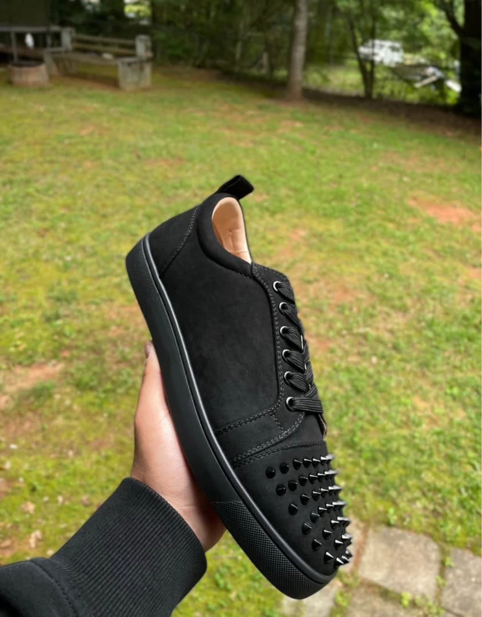 Christian Louboutin Black Suede Casual Shoes for Men for sale | eBay