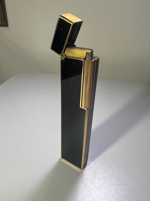 Vintage Colibri Flint Roller Lighter Butane- PARTS OR REPAIR-#B96