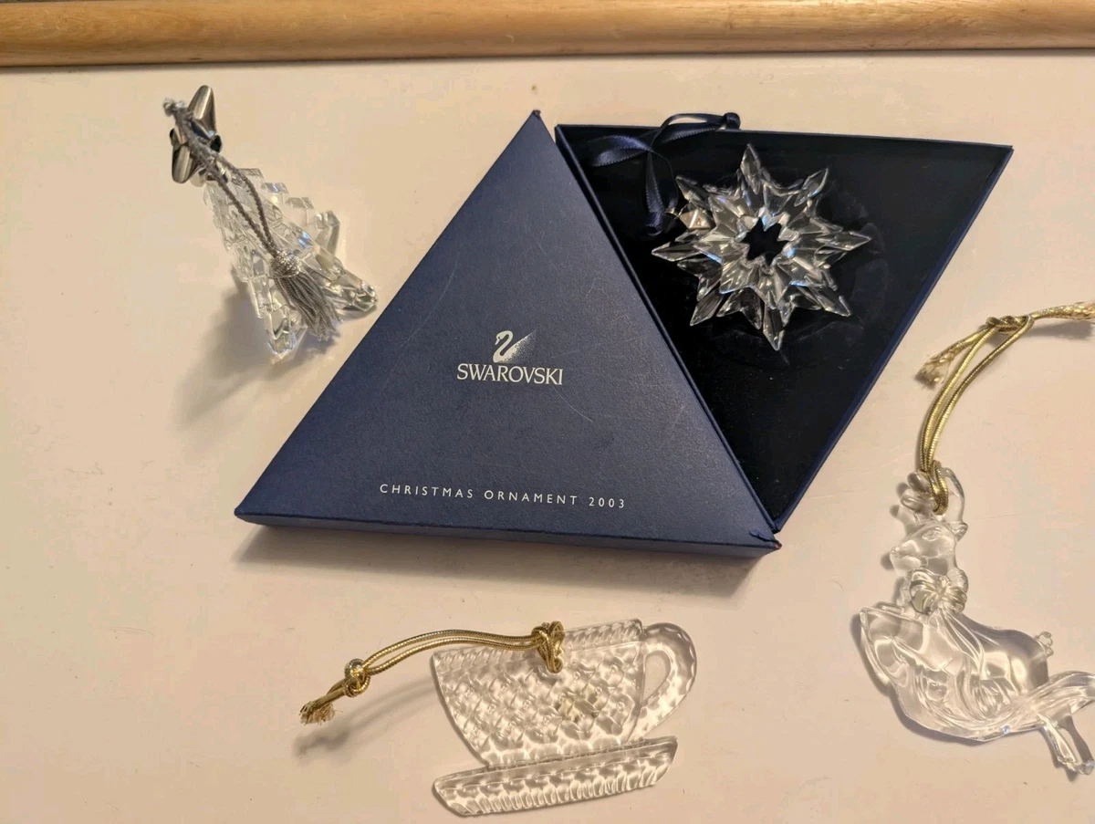 Swarovski Crystal Angel Ornament In Swarovski Ornaments for sale