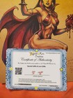 Vampirella Art by Keyeske - Original Comic Art with COA 8.5x11 - Cindy — photo 4