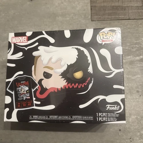 Funko Pop! Anti-Venom #401 Glow Pop and Tee Box XLarge BoxLunch Exclusive SEALED