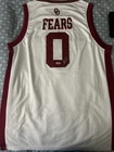 Jeremiah Fears Signed Oklahoma Sooners #0 Jersey PSA AUTO Boomer OU PELICANS NBA