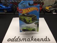 Hot Wheels Speed Blur: 17 Nissan Gt-R (R35) - Guaczilla (FYD40) 1:64 Scale NOS