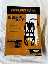 Muddy Outdoors Magnum Pro Padded Adjustable Treestand Harness System, Black