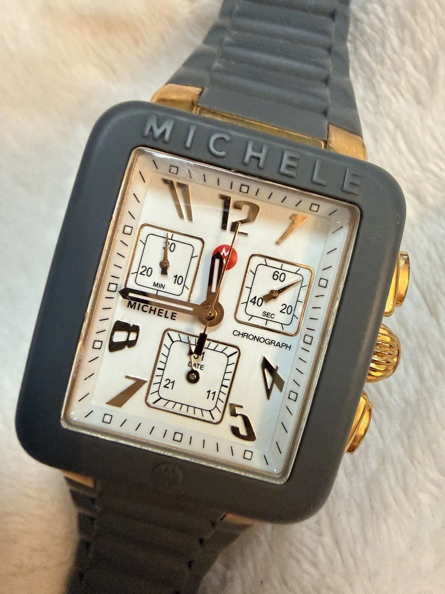 MICHELE Stainless Steel Case Square Wristwatches for sale | eBay