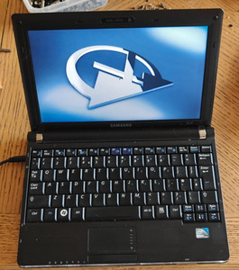 Samsung NC10 Laptop Netbook Webcam Office funktionstüchtig 2h Akku Linux günstig