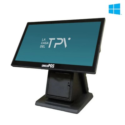TPV Windows UNICOPOS W64NP | Intel Celeron | 4GB RAM | 128GB SSD | 15.6'' 