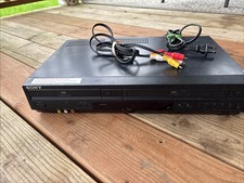 Sony slv-d380p dvd vhs combo player READ