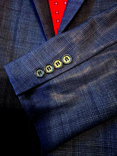 Brooks Brothers Men's 40R Blazer Sports Coat Blue Regent 1818 Drago Wool USA