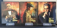 The Godfather Trilogy 4K Steelbooks Part II Coda The Death of Michael Corleone