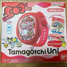 Tamagotchi Uni Sanrio Virtual Pet Toy Uni Sanrio Palm Size Shell Authentic
