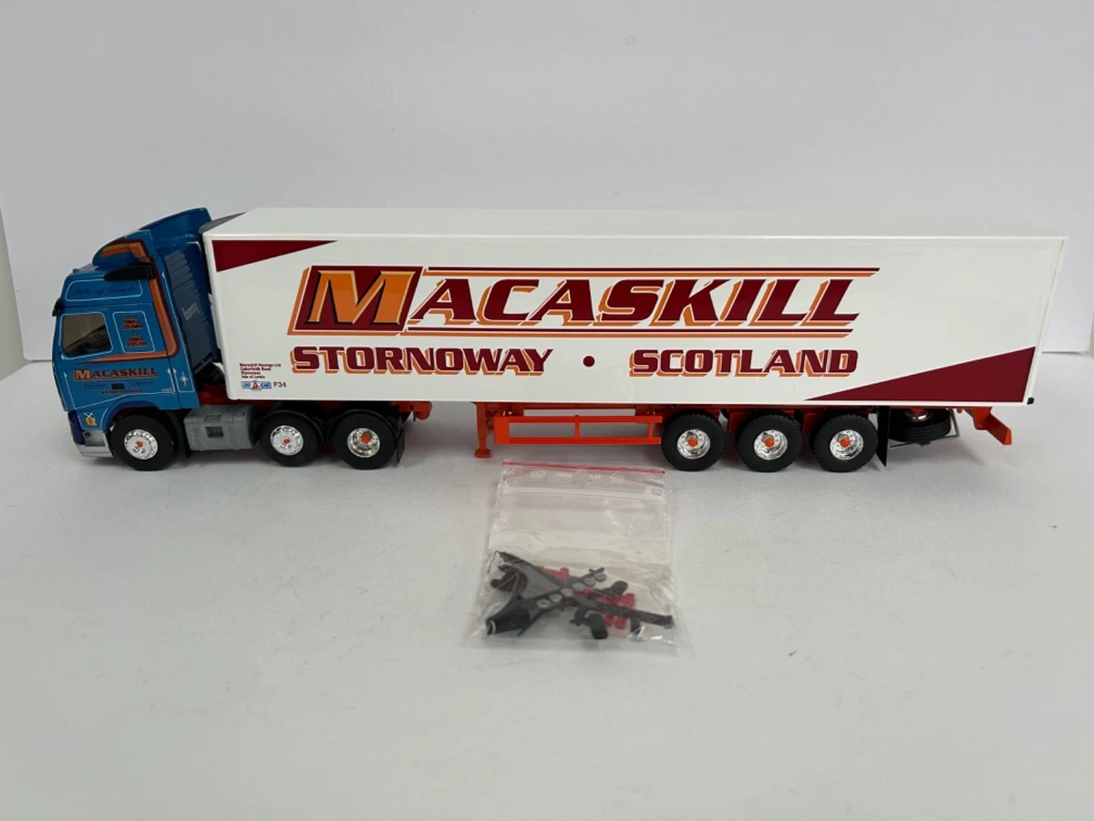 Camion Volvo FH Avec Frigo Gray Adams – Eligor 1/43 – Bleu/blanc – Occasion