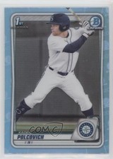 2020 Bowman Draft Chrome Sky Blue Refractor Kaden Polcovich #BD-18 0t97