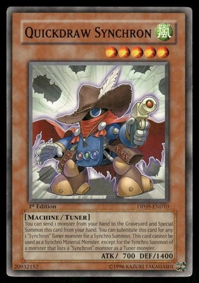 Yugioh Quickdraw Synchron DP09-EN010 Common 1st Edition NM