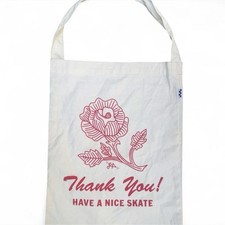 Borsa tote Vans X Lizzie Armanto Have A Nice Skate Rose tela grafica marrone e rossa