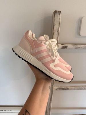 Adidas Multix J - pink - GX4811 Size 4 Women See Photos Pre Owned VGUC Atheltic