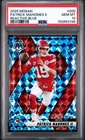 2025 Panini Mosaic Football Patrick Mahomes II - REACTIVE BLUE - PSA 10 - Chiefs