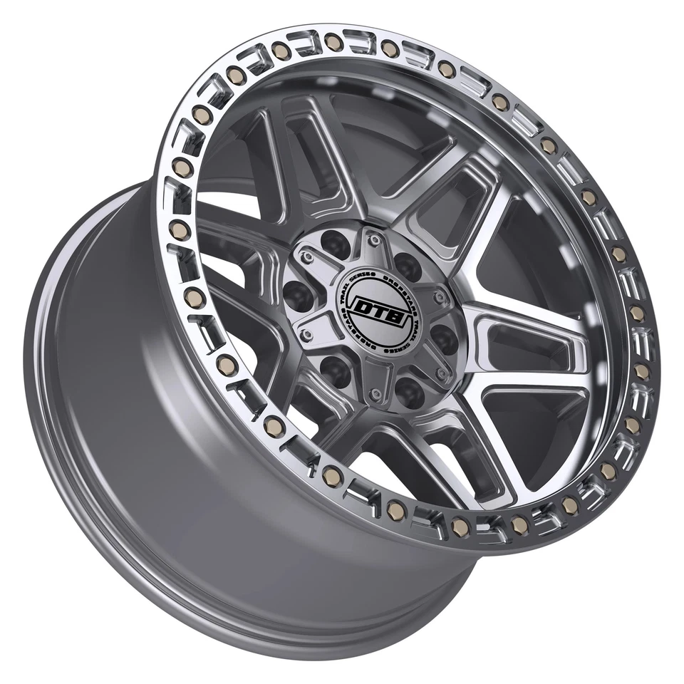 Dropstars 602MS Wheel 18x9 (0, 6x139.7, 106.2) Silver Single Rim - Image 3 of 3