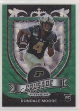 2021 Panini Prizm Draft Picks Crusade Green Wave Prizm Rondale Moore #171 2l4