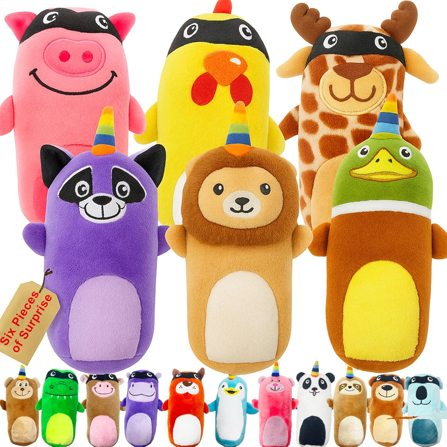 Assortment Value Bundle Dog Squeaky Toys Asso