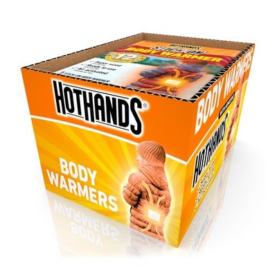 Hothands Adhesive Body Warmers 4X6 Long Lasting Heat For Outdoor Activities
