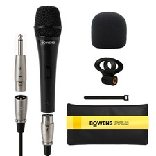 Dynamic Mic XLR   Wired Karaoke Microphone with 15ft Cable, Handheld Vocal Mi...