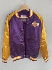 Mitchell  Ness NBA Los Angeles Lakers Purple Lightweight Satin Jacket S