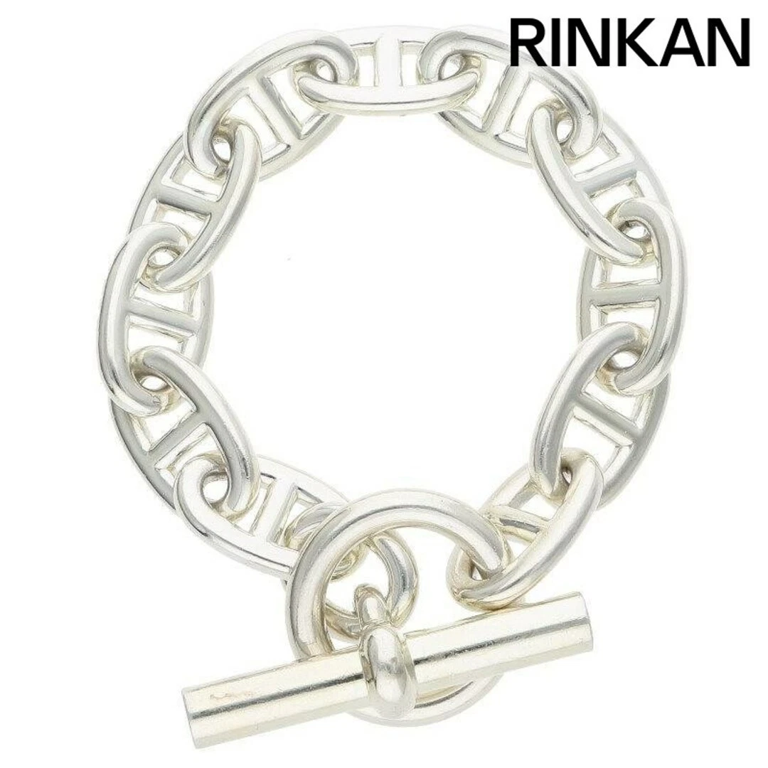 HERMÈS Hermes Chaine D'Ancre Tgm Bracciale Bracciale Argento Uomo 11Link