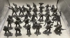 Vintage Lido/Marx 60mm U.S. WW- 2 Gray Soldiers Lot of 33 #8