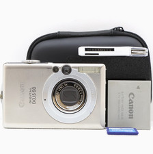 Canon Digital IXUS 60 6.0MP Compact Digital Camera Silver Tested Full Kit VGC