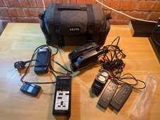 SANYO 8mm Camcorder VM-EX22P . Bag, Chargers, remotes. UNTESTED  