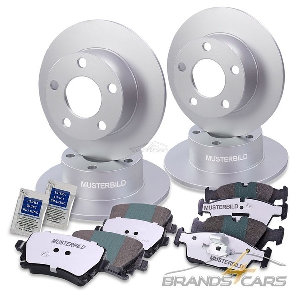 Atec Bremsscheiben + BelÄGe Vorne + Hinten FÜR VW Corrado Golf 3 Passat Vento-image