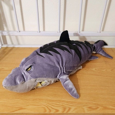 #ad #ad DISNEY THE LITTLE MERMAID 2 UNDERTOW TIGER SHARK HAND PUPPET STUFFED PLUSH TOY $49.94
