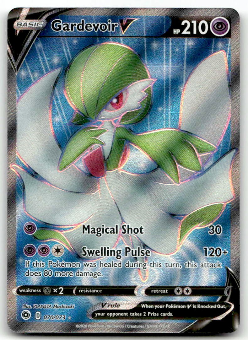 Gardevoir V (Full Art) Ultra Rare Champion's Path 70/73 NM