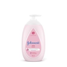 Johnson's Baby Lotion 500mL - Gentle Moisturizer with Coconut Oil, 24hr Care