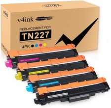 4pk TN227 TN-227 Toner Cartridge for Brother TN223 HL-L3210CW L3230CDW L3270CDW