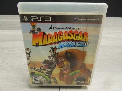 Madagascar Kartz 2009 Sony Playstation 3 PS3 Video Game MISSING MANUAL