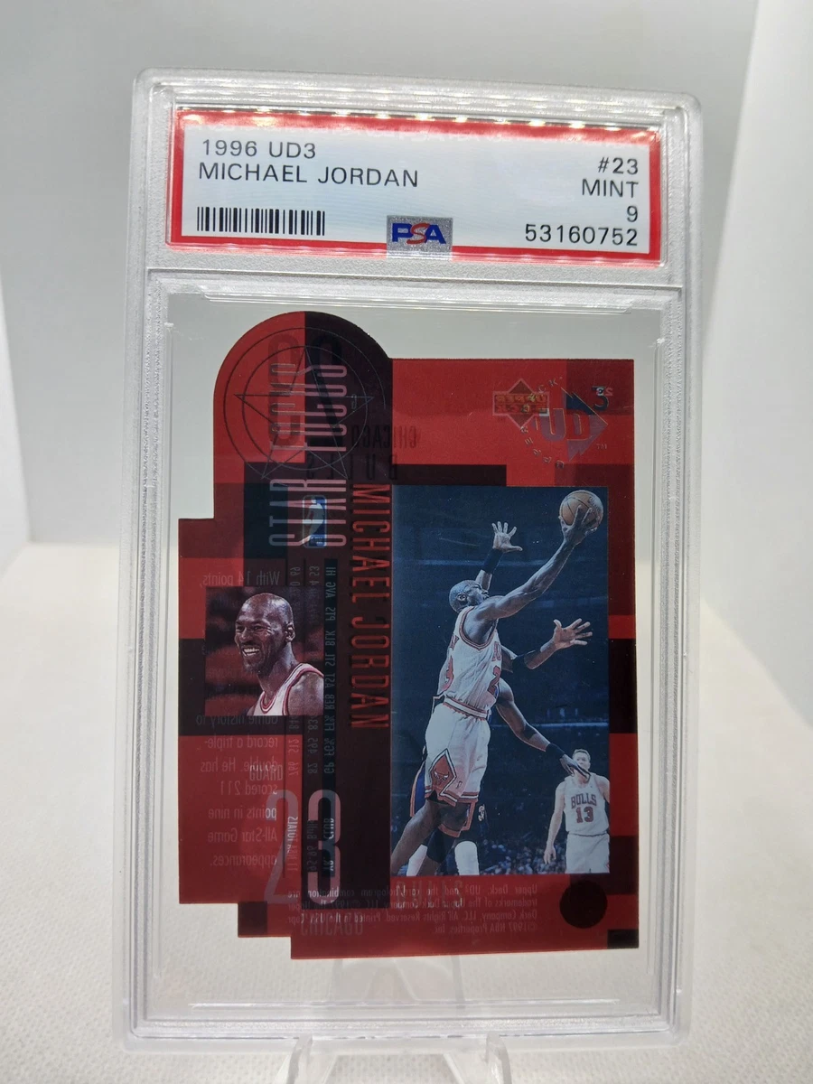 Michael Jordan 9 Graded Basketball Sports Trading Cards