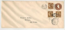 1925 G WASHINGTON ENVELOPE U481 COMBO U553 582 598 WORDEN #10 ALL FIRST DAY $200